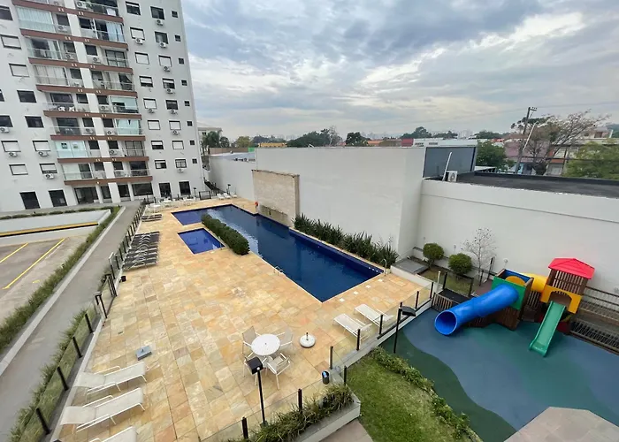 Apartment Consul Usa - Estadio Sao Jose Piscina E Academia